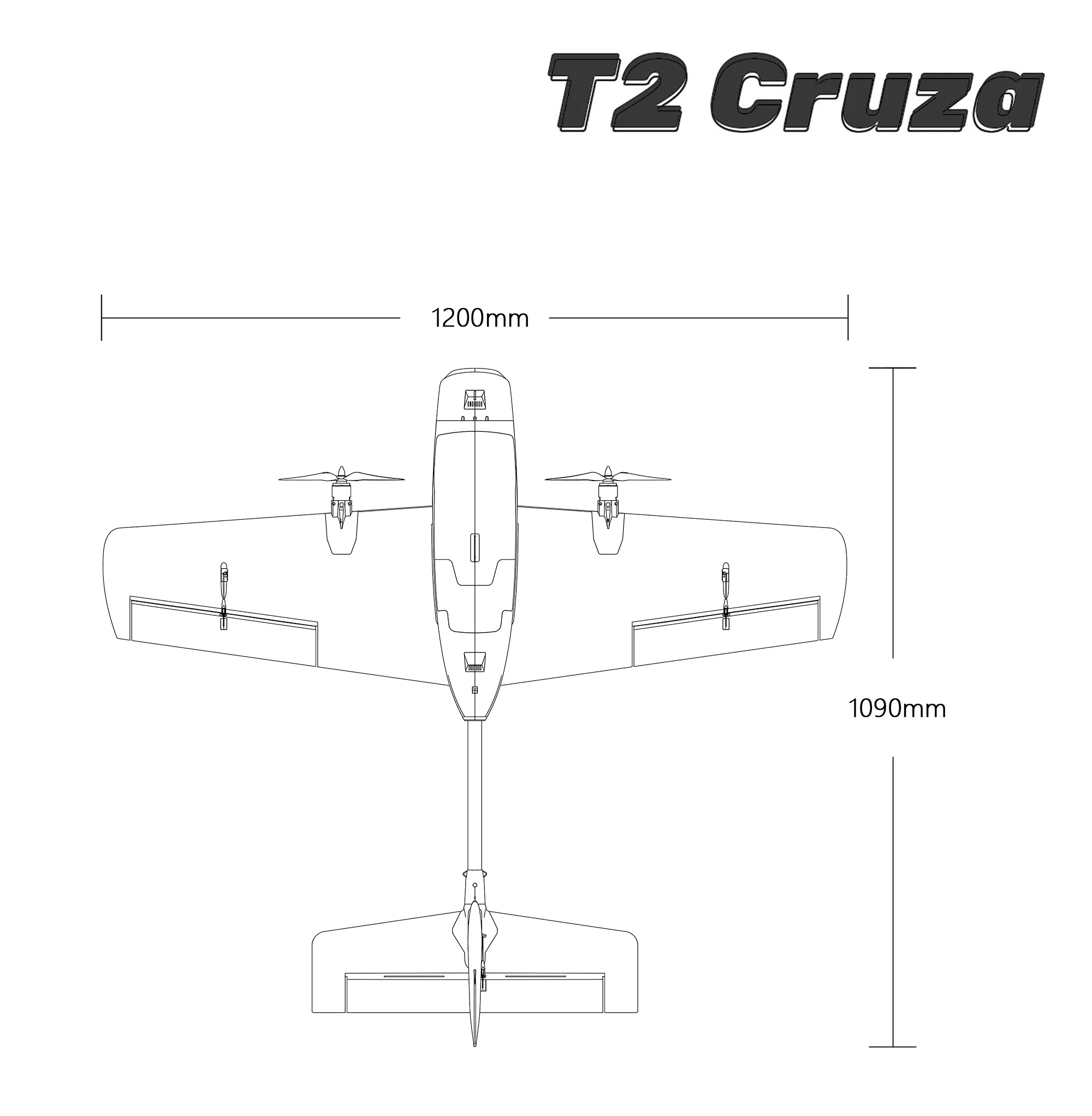 보이드플라이 HEE WING T2 크루자 1200MM  - Drone Kit Vtol 리뷰 및 가격